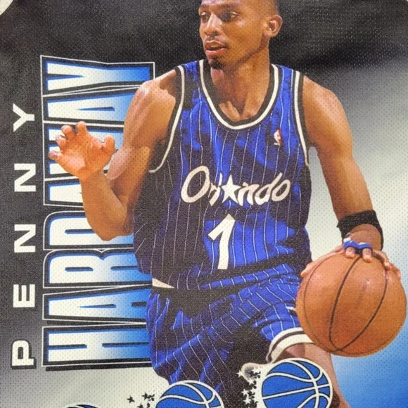 Mitchell & Ness Penny Hardaway Jersey Behind the Back Medium Orlando Magic - Picture 3 of 8